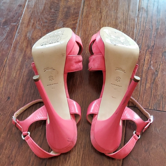 NWT Pink Long Cham Heels for woman - Picture 4 of 6